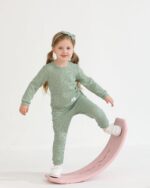 Weebaby Toddler Woman Garments Toddler Woman Sweatsuit Child Pant Set Outfi... - Image 5