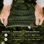 3-Pack Child Beanies for Boys, Women - Stretchy Knit Child Hats, Cute Ne... - Image 6