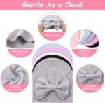 Geyoga 6 Pcs New child Hats Child Beanie Cotton Hats Gentle New child Child Ca... - Image 5
