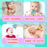 Cocurb 30 Pcs Excessive Distinction Child Toy Reward Set for Infants Rattles Teet... - Image 4