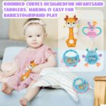 Cocurb 30 Pcs Excessive Distinction Child Toy Reward Set for Infants Rattles Teet... - Image 7
