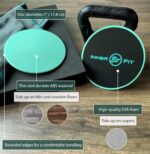 InnerFit Core Sliders for Working Out - Set of two Twin Sided Train S... - Image 4