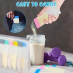 Protein Powder Journey Container Set - Reusable Powder Complement Conta... - Image 7
