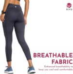 RIYU Excessive Waisted Leggings for Ladies with Pockets | Exercise and Yoga L... - Image 5
