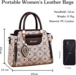 Elegant Purse for Ladies PU Leather-based Shoulder Bag Women Crossbody Bag... - Image 4