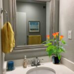 Synthetic Flower Vegetation Calla Lily Fake Small Potted Plant with Black... - Image 4