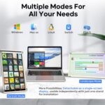 Redalf 15.6" Laptop computer Display Extender, 1080P FHD Triple Moveable Laptop computer ... - Image 6