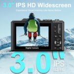 5K Digital Digital camera for Pictures - 75MP WiFi Vlogging Digital camera for YouT... - Image 4