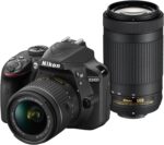 Nikon D3400 Digital SLR Digicam & 18-55mm VR & 70-300mm DX AF-P Lenses ... - Image 3