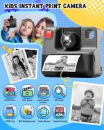 Youngsters Digital camera On the spot Print, LETSHAHA Christmas Birthday Items for Toddl... - Image 3