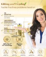 3% Retinol Cream Face Moisturizer, Anti Ageing Neck Firming Cream with ... - Image 5