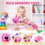 KMUYSL Child Toys 0-6 6-12 Months, Sensory Music Animal Stuffed Toy for... - Image 3