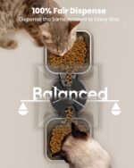 oneisall Computerized Cat Feeder for two Cats, 20 Cups/5L Computerized Cat Foo... - Image 4