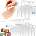 20 Pack Cupboard Door Portray Hanger 14.57 x 5.24 in Door Portray Bra... - Image 4