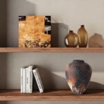 Rustic Vase for Flowers, 8.9'' Brown Farmhouse Ceramic Vases for House ... - Image 6