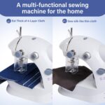 Stitching Machine for Rookies with Enlargement Desk Foot Pedal 42Pcs Sew... - Image 4