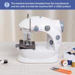 Stitching Machine for Rookies with Enlargement Desk Foot Pedal 42Pcs Sew... - Image 8