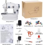 Stitching Machine for Rookies with Enlargement Desk Foot Pedal 42Pcs Sew... - Image 10