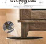 CO-Z Giant Furnishings Sliders - 8 Pack, 6" x 9 1/2" Oval Reusable Furni... - Image 3