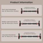 Pull Up Bar for Doorway, Adjustable Door Body Pull Up and Chin Up Bar... - Image 7