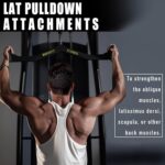 House Gymnasium Health Rowing T-bar V-bar Pulley Cable Machine Attachment, B... - Image 4