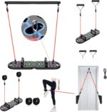 Transportable Residence Health club Exercise Gear, Push Up Board, Pilates Bar & Fitn... - Image 6