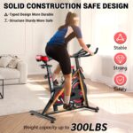 Train Bike, Wenoker Stationary Bike for Dwelling, App Supported Indoor ... - Image 3