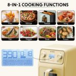 BUYDEEM F51 8-in-1 Air Fryer 4.2QT, Retro Countertop Airfryer Oven wit... - Image 4