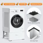 SKM Washer and Dryer Pedestals 2-Pack with Drawer - Common Laundry ... - Image 7