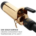 HOT TOOLS (2018 MODEL) Professional Artist 24K Gold Jumbo Curling Iron | Lengthy L... - Image 4