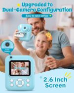 W & O On the spot Print Digicam for Children, 2.5K UHD On the spot Print Digital Ca... - Image 4
