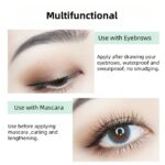 Black Mascara Primer, EyeLash Primer for Mascara with Comb Brush, Volu... - Image 4