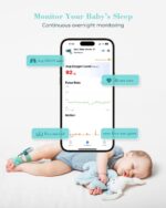 Babytone Child Sleep Sock Monitor, Monitoring Coronary heart Charge and Motion for... - Image 3