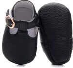 HONGTEYA Toddler Child Woman Mary Janes Flats PU Leather-based Non-Slip Comfortable So... - Image 4