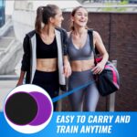 Wettarn 24 Pcs Core Sliders for Working Out Belly Train Gliding... - Image 6
