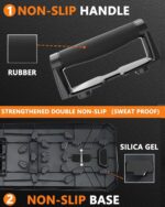 Strong Push Up Board,Dwelling Health club,16 in 1 Dwelling Exercise Gear Multi-Func... - Image 3