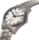 BERNY Automated Titanium Look ahead to Males 10ATM Waterproof Basic Males's ... - Image 3