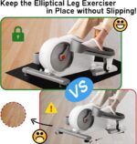 Ellipse Leg Exerciser Machine Mat, Non-Slip Exercise Mat for Underneath Desk... - Image 4