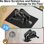 Ellipse Leg Exerciser Machine Mat, Non-Slip Exercise Mat for Underneath Desk... - Image 5