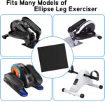 Ellipse Leg Exerciser Machine Mat, Non-Slip Exercise Mat for Underneath Desk... - Image 6