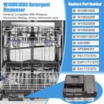 UPGRADED W10861000 Dishwasher Detergent Dispenser Suitable With Whir... - Image 4