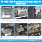 UPGRADED W10861000 Dishwasher Detergent Dispenser Suitable With Whir... - Image 9