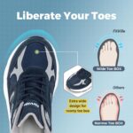 FitVille Huge Strolling Footwear for Males Further Huge Width Sneakers with Arc... - Image 3