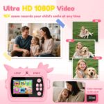 OTJ Children Digital camera Instantaneous Print - Selfie Kids Digital Digital camera Toy Tha... - Image 6