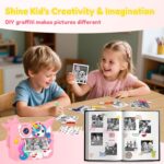 OTJ Children Digital camera Instantaneous Print - Selfie Kids Digital Digital camera Toy Tha... - Image 7