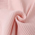 Fullfamous Child Lady's 3pc Rib Frill Lengthy Sleeve Romper and Pant Set - Image 7