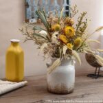 Quoowiit Ceramic Rustic Farmhouse Vase, Distressed Ornamental Flower V... - Image 3