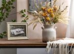 Quoowiit Ceramic Rustic Farmhouse Vase, Distressed Ornamental Flower V... - Image 4