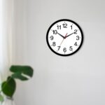 Wall Clock Fashionable 8 Inch Battery Operated Silent Non Ticking Small Ana... - Image 4