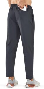 NORTHYARD Males’s Athletic Observe Pants Sweatpants with Zipper Pockets Wo... - Image 3